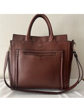 KATE SPADE Brown Claremont XL Laptop Drive Liana Shoulder Bag Tote